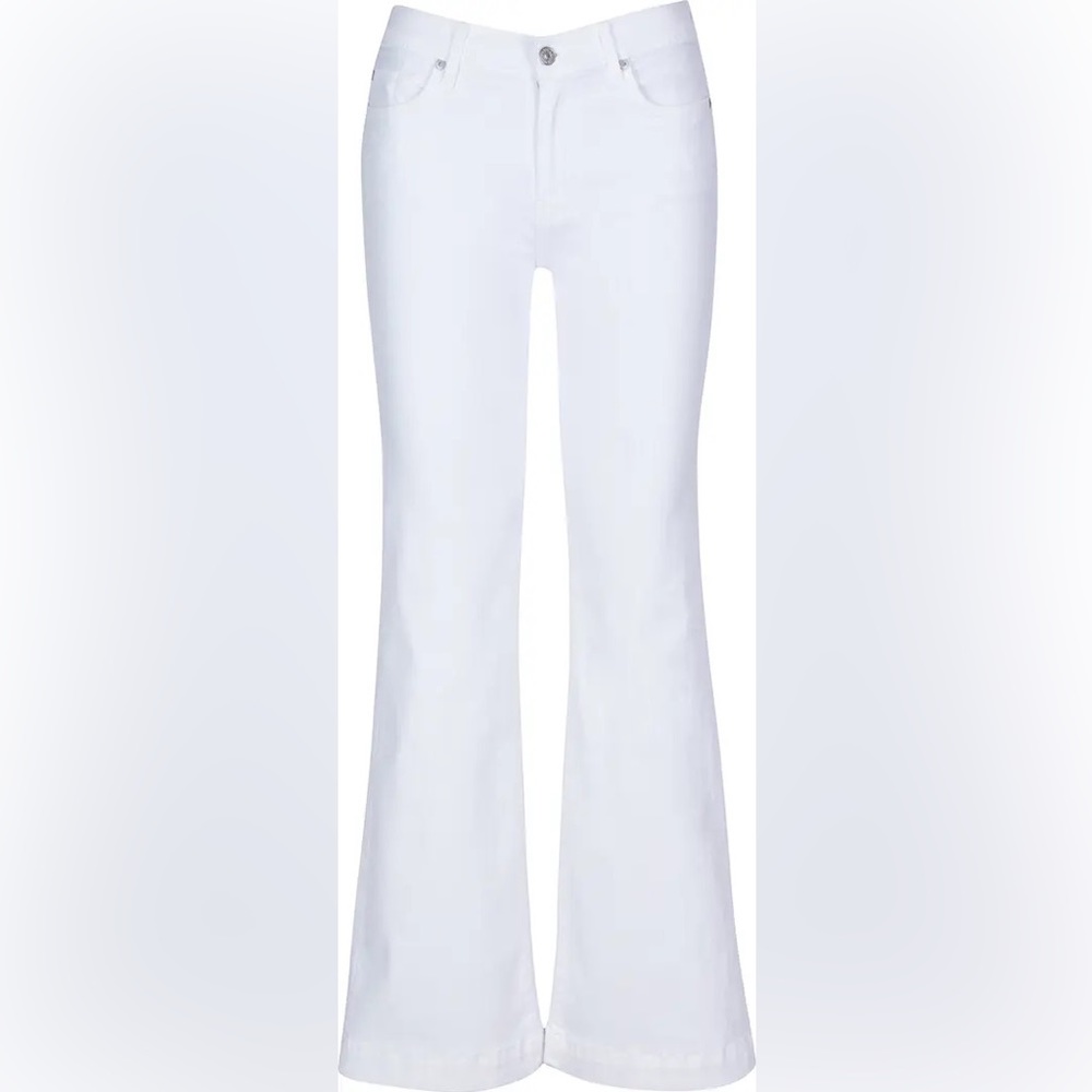 7 for all mankind modern dojo high rise trouser flare Jean